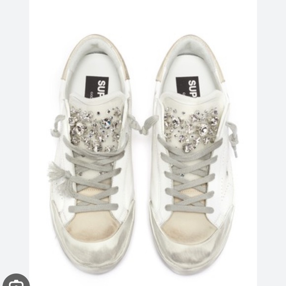 Golden Goose Shoes - *FIRM* Golden Goose Swarovski Crystal Super Stars